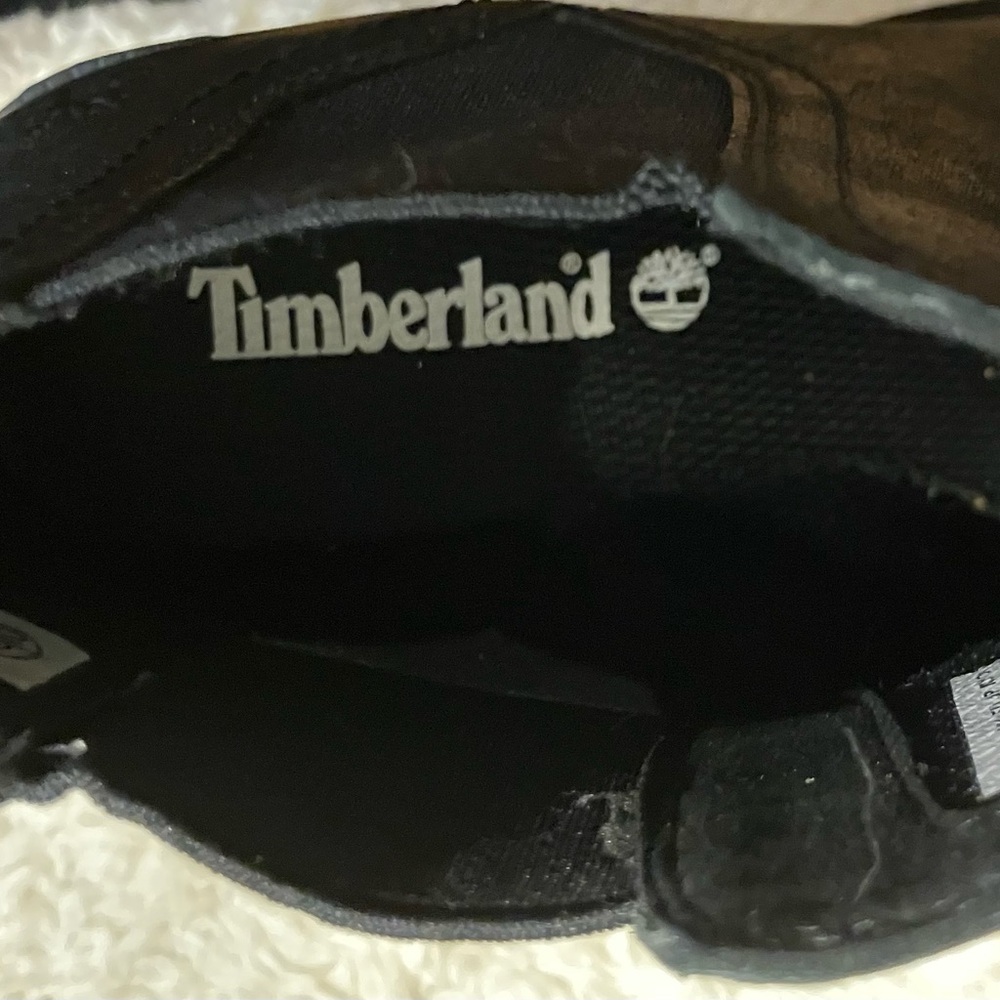 Timberland Black Leather Ankle Booties - Picture 6 of 10